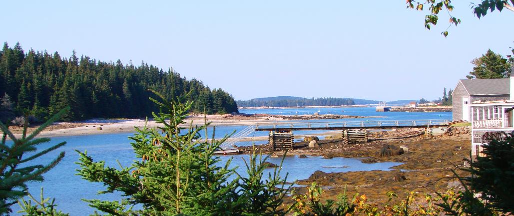 Merchants Row from Isle au Haut